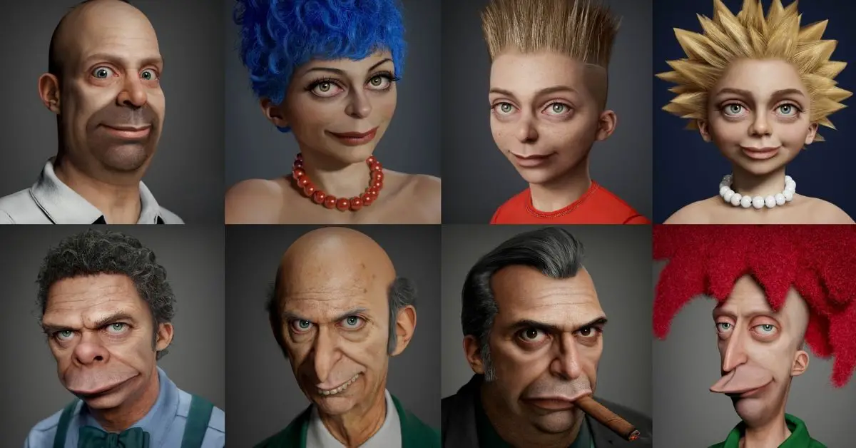 simpson-artiste-personnages-3D-realistes-culture-pop