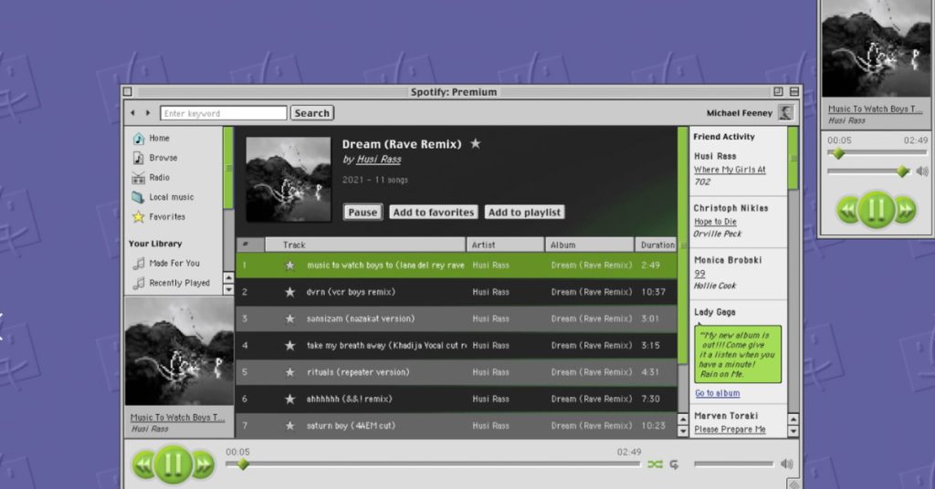 spotify-ancienne-interface-mac-designer