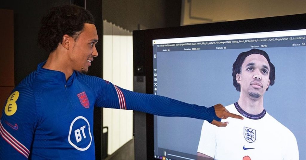 trent-alexander-arnolf-football-réalité-augmentée-wembley