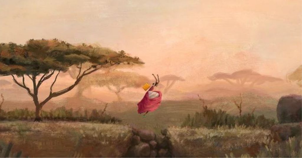 illustration-paysage-desertique-femme-jeu-video-netflix