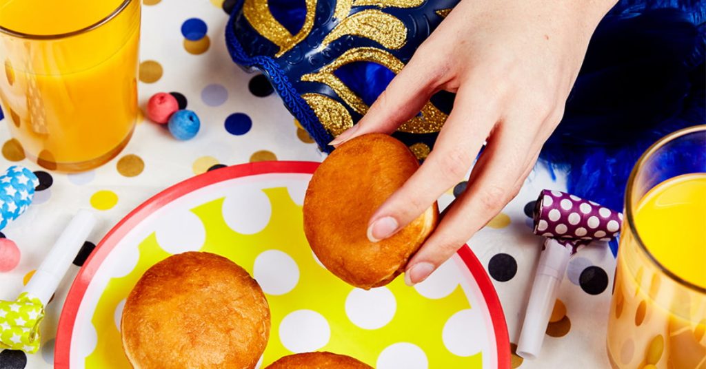 beignets-brioche-pasquier-masque-carnabal-mardi-gras
