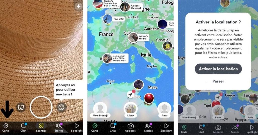 comment-activer-carte-snapchat