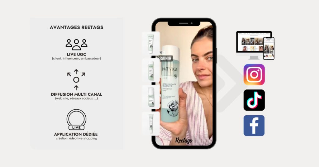 live-shopping-telephone-plateforme-reetags