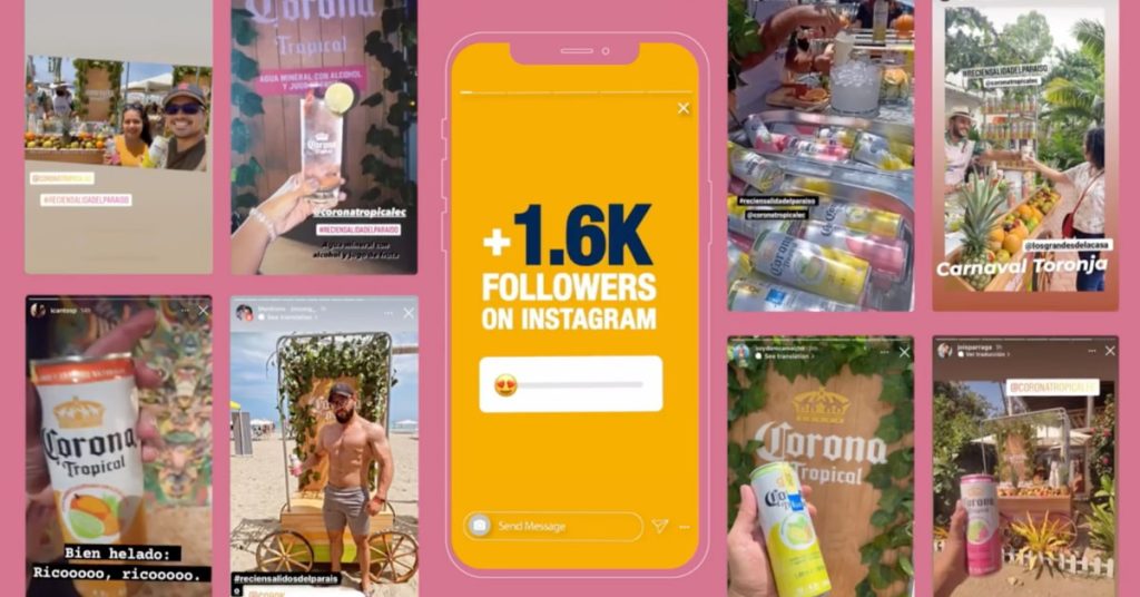 campagne-influence-corona-tropical