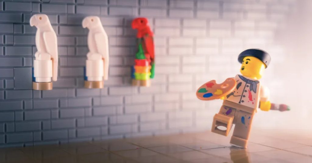 lego-minifig-peinture