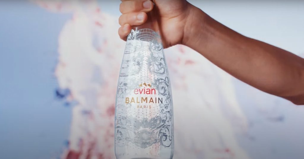 helmut-evian-balmain-bouteille-edition-limitee