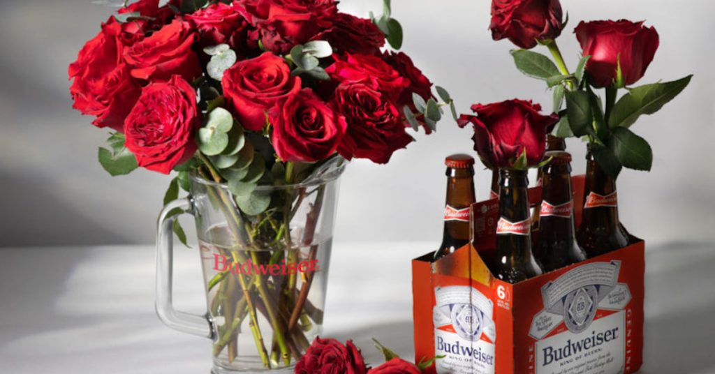 budweiser saint valentin