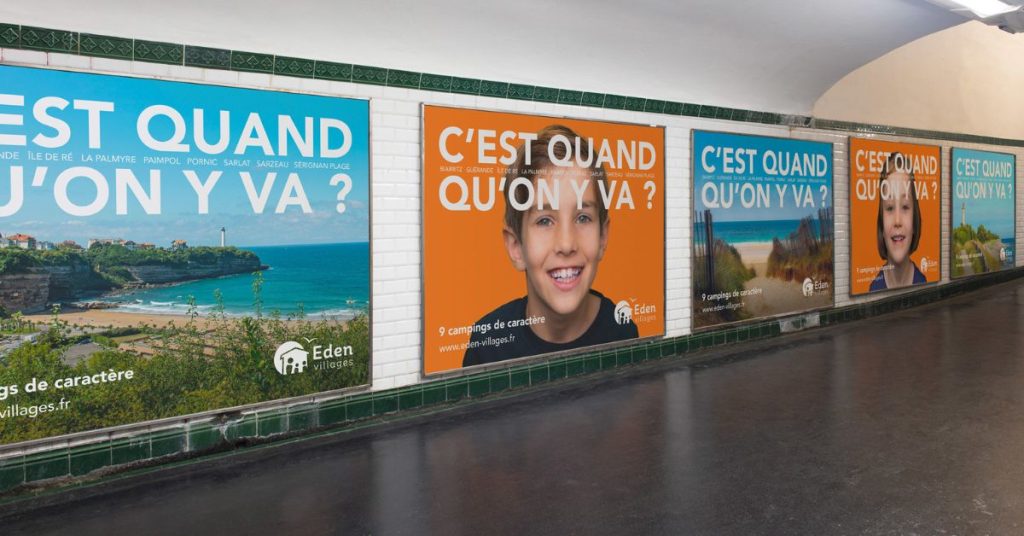 Eden Villages signe sa première campagne publicitaire