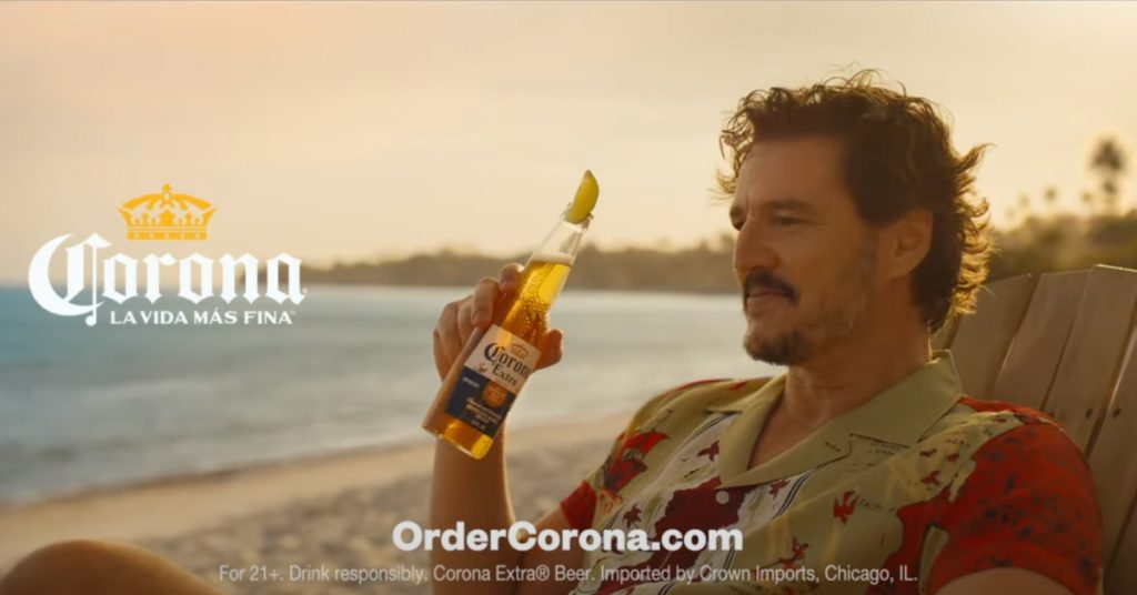 corona-biere-la-vida-mas-fina-nouvel-ambassadeur-pedro-pascal-nouvelle-campagne-origines-latines