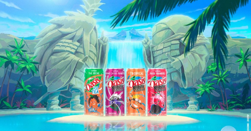 marcel-oasis-partenariat-naruto-boissons-edition-limitee