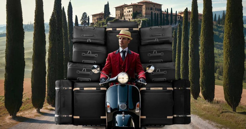 lancel-neo-partance-campagne-voyage-bagages-intelligence-artificielle-ia-pencil-brandtech