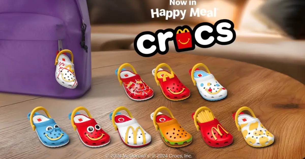 McDonald’s lance un Happy Meal Crocs avec de mini porteclés