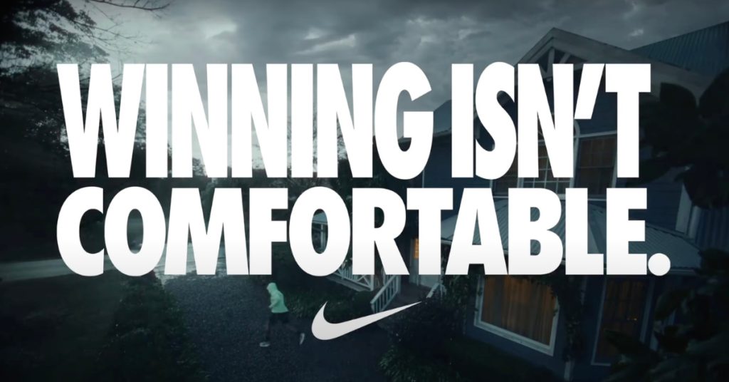 winning-isnt-comfortable-nike