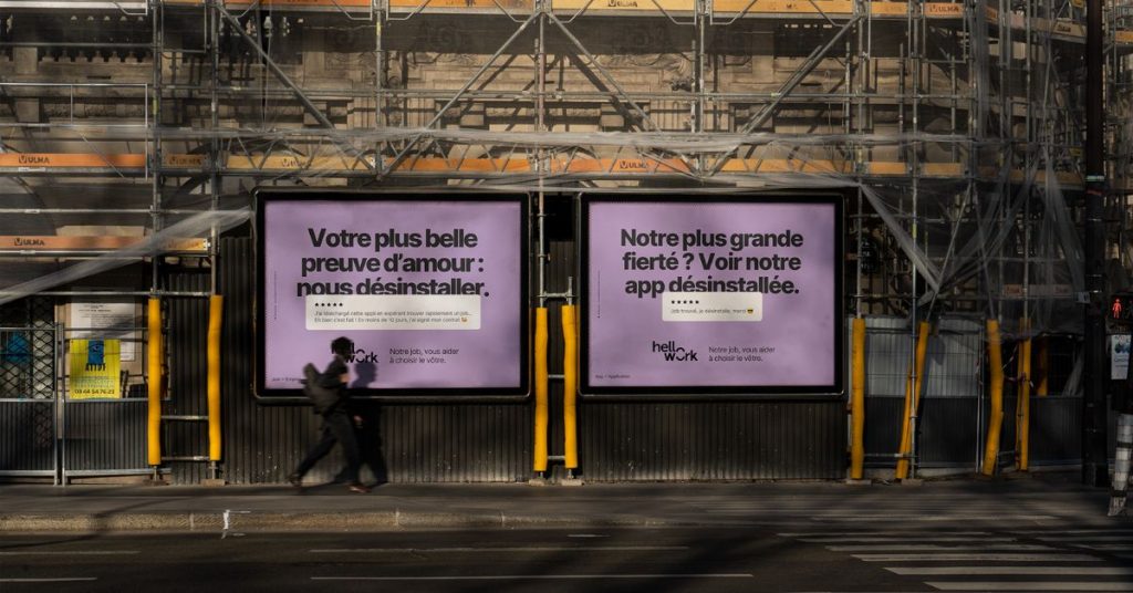 L'application de recrutement Hellowork célèbre ses désinstallations