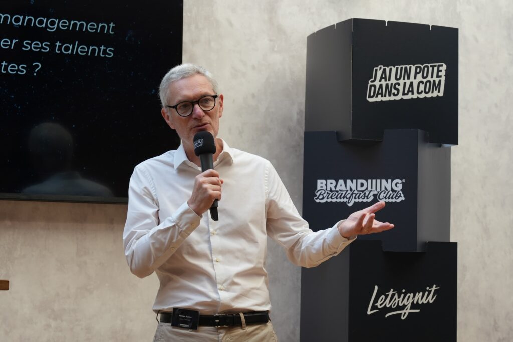 Pierre Calmard, Président Dentsu France, au Brandiiing Club
