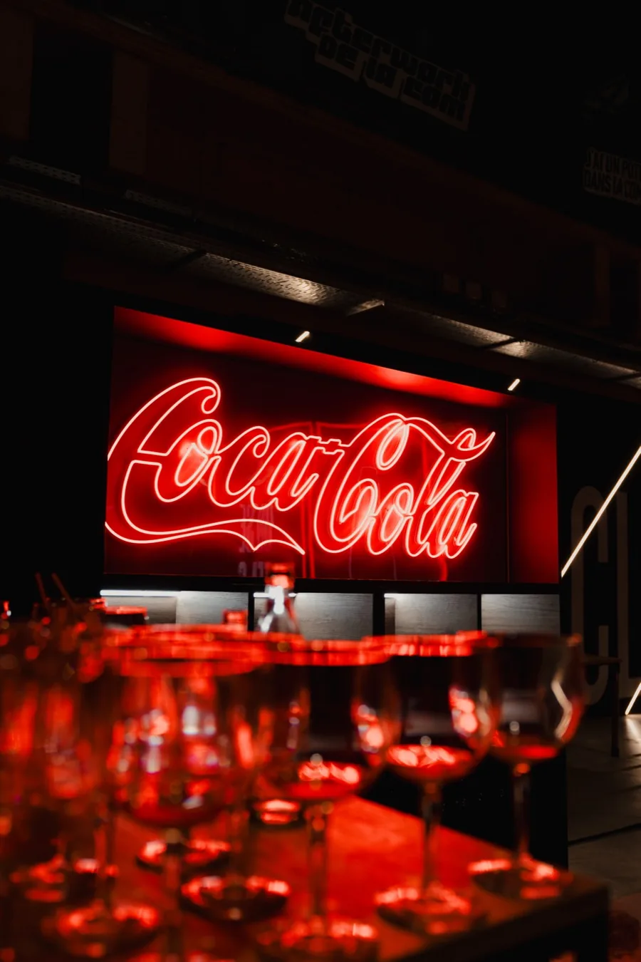 Bar néon Coca-Cola