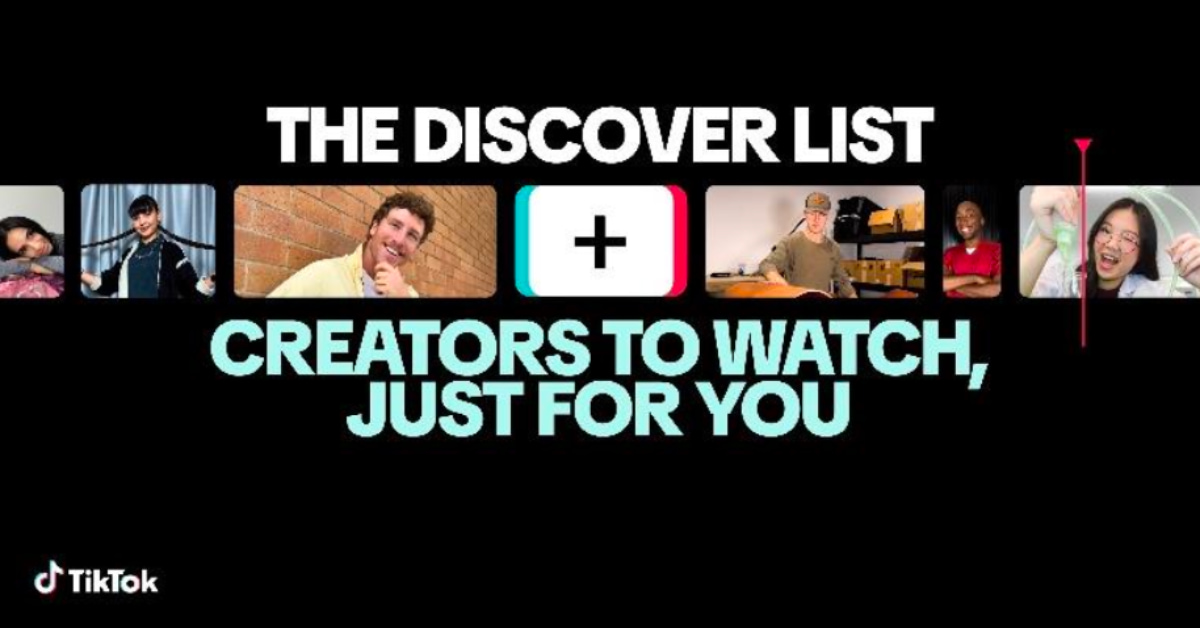 tiktok-the-discover-list-2026-lumiere-50-createurs-suivre