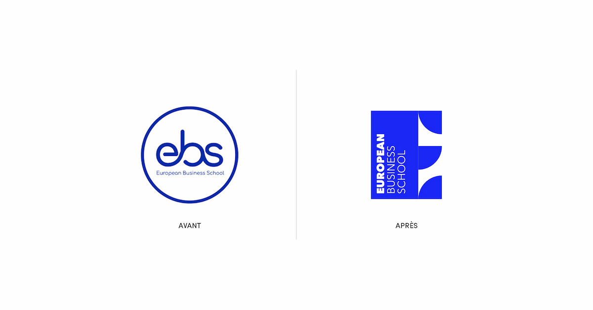 changement de logo European Business School
